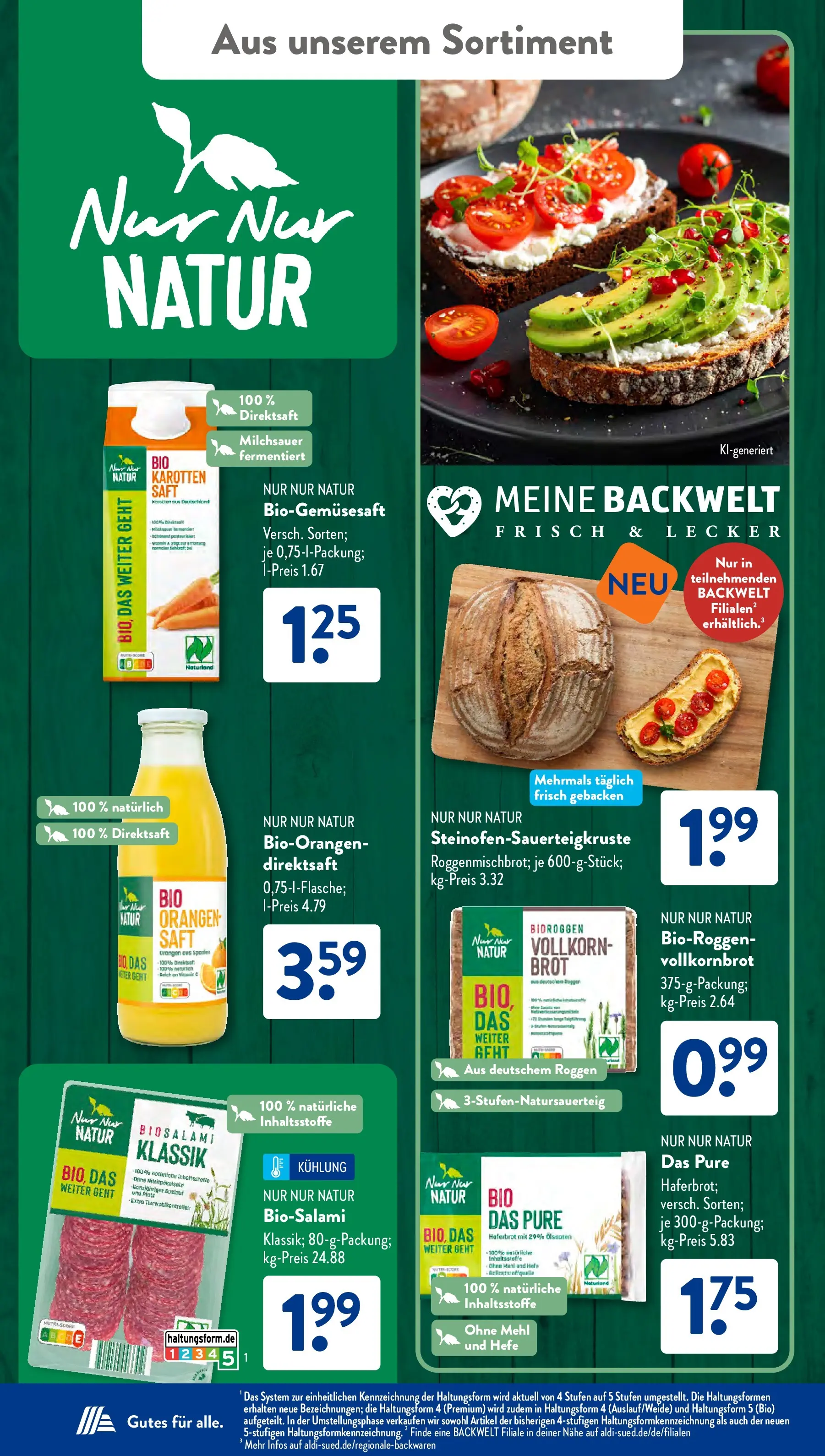 Aldi Süd - Aldi Süd: Wochenangebote (ab 15.03.2026) zum Blättern | Seite: 35 | Produkte: Mehl, Vollkornbrot, Orangen, Brot