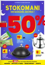 Stokomani Bons plans exclusifs - au 23.03.2026