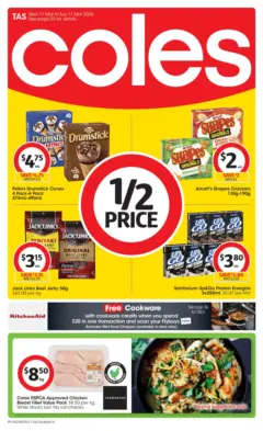 Preview of Coles catalogue TAS - valid from 11.03.2026