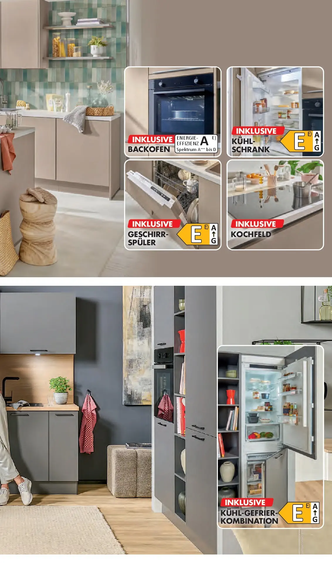 Möbel Kraft Bestpreis-Auswahl zum Jubiläum (ab 11.03.2026) zum Blättern | Seite: 13 | Produkte: Schrank, Kochfeld, Backofen