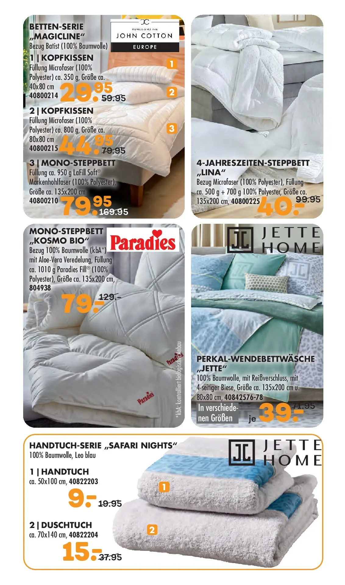 Möbel Kraft Bestpreis-Auswahl zum Jubiläum (ab 11.03.2026) zum Blättern | Seite: 16 | Produkte: Kopfkissen