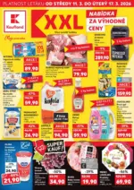 Kaufland Kaufland let&aacute;k &ndash; do 17.03.2026