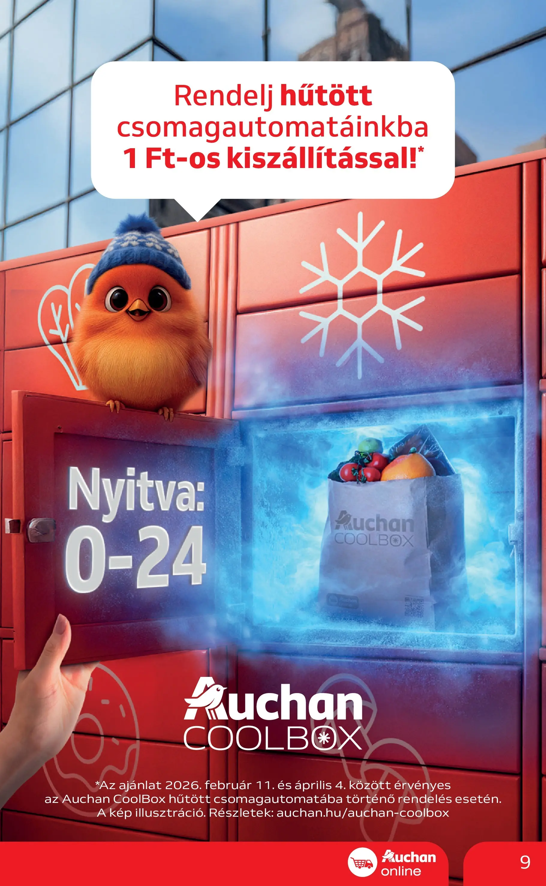 Auchan akciós újság Budapest - 2026.03.12. -tól/töl > akció, lapozható szórólap 🛍️ | Oldal: 9