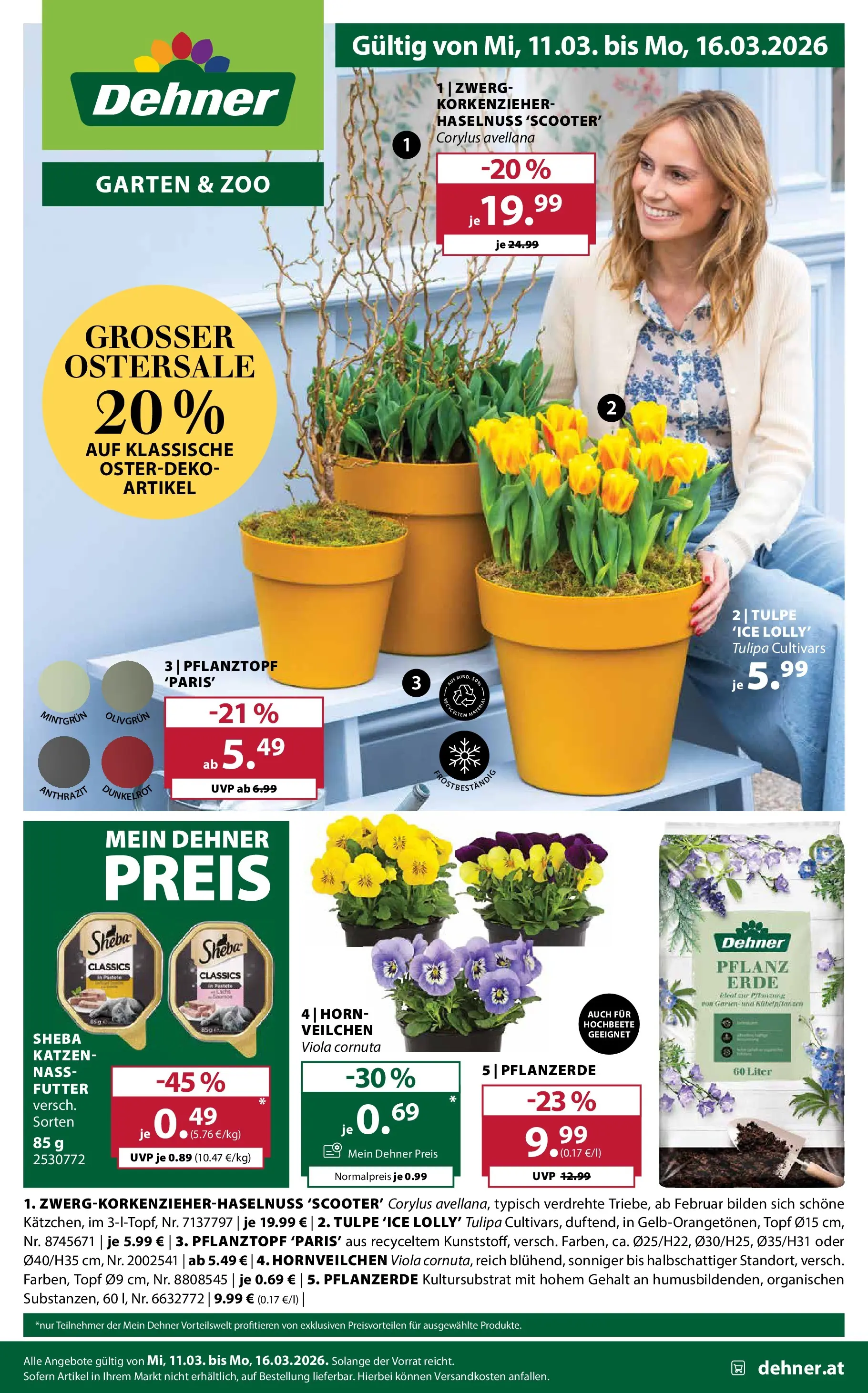 Dehner Garten & Zoo von 11.03.2026 - Aktuelle Angebote | Seite: 1