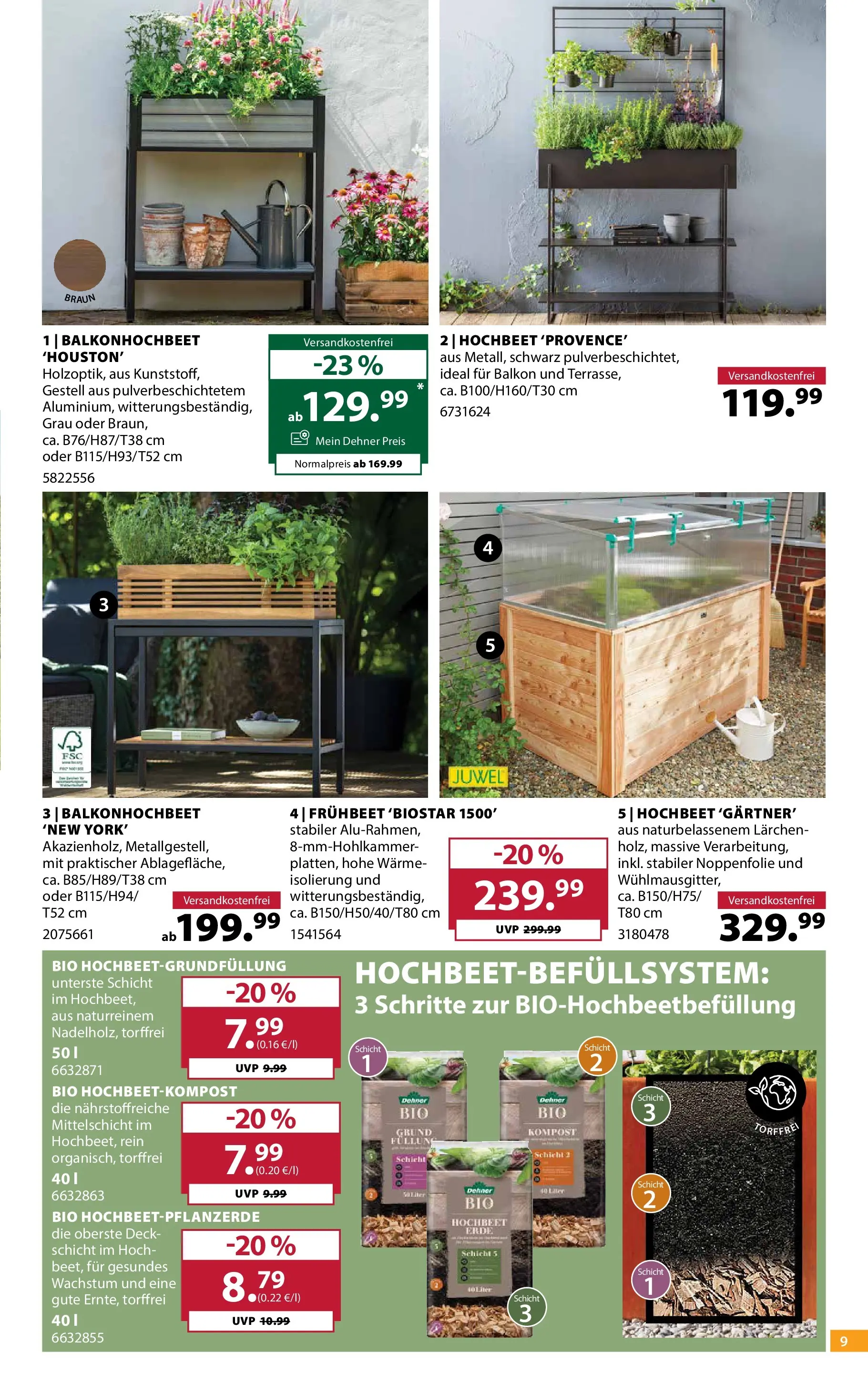 Dehner Garten & Zoo von 11.03.2026 - Aktuelle Angebote | Seite: 9