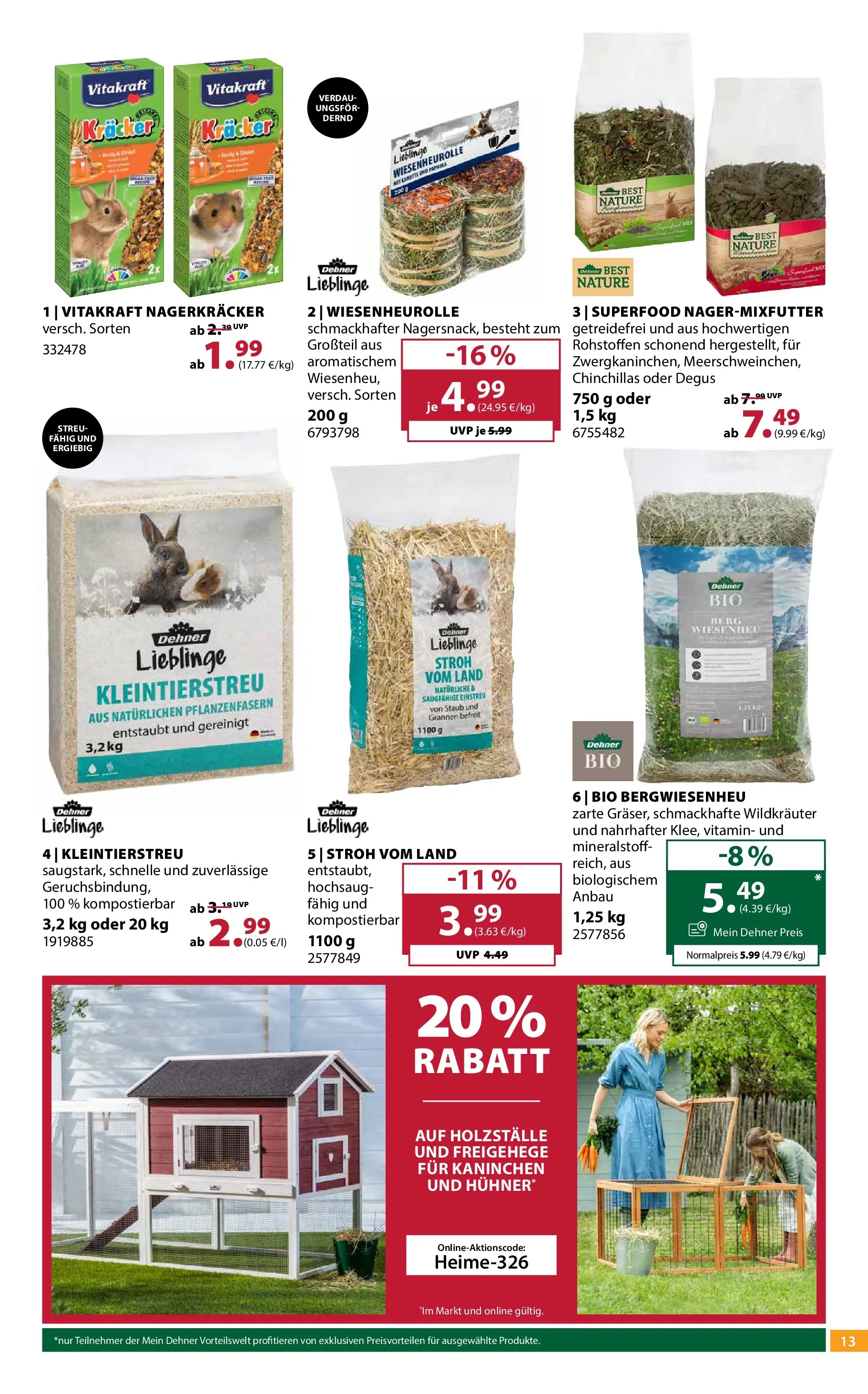 Dehner Garten & Zoo von 11.03.2026 - Aktuelle Angebote | Seite: 13