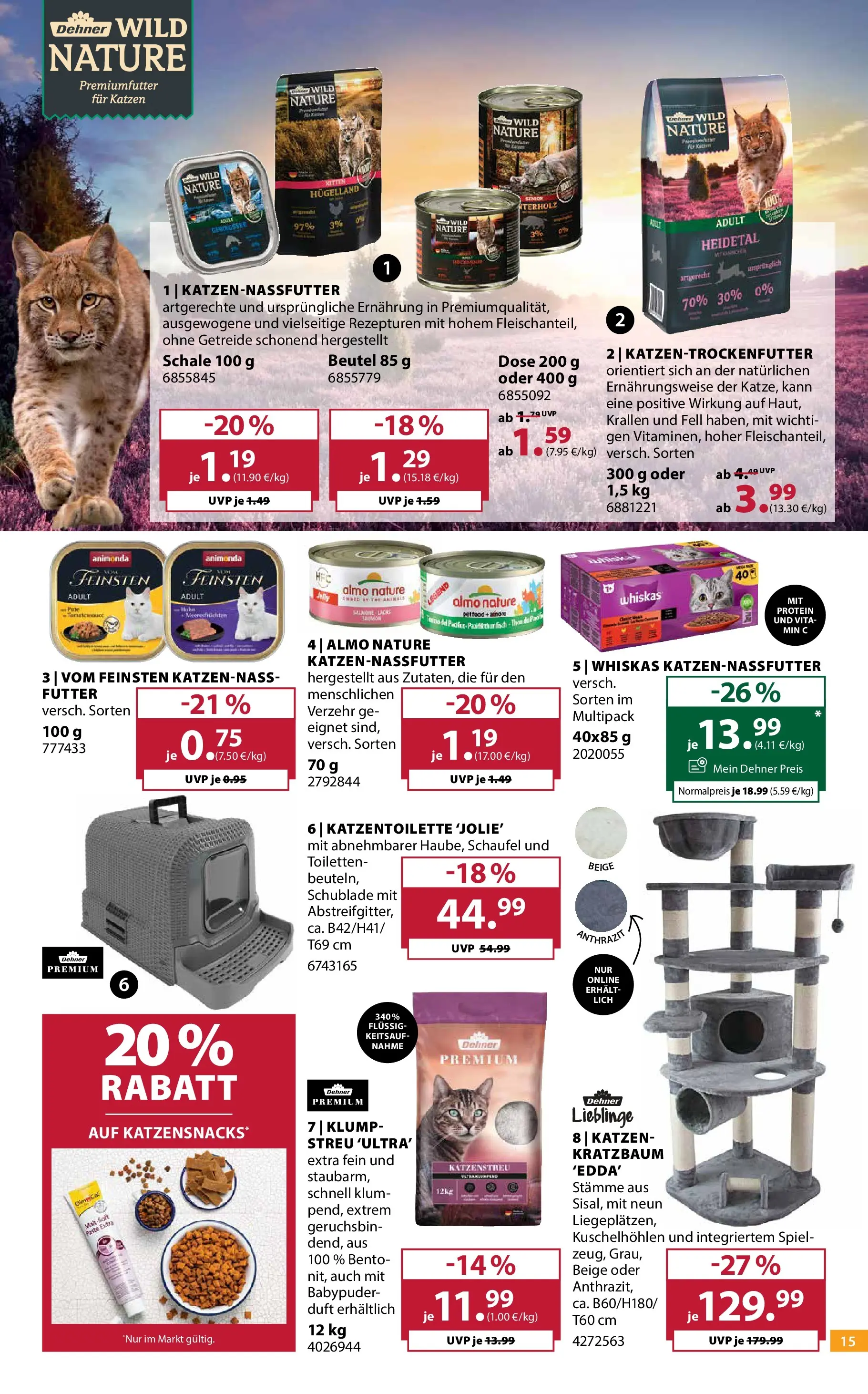 Dehner Garten & Zoo von 11.03.2026 - Aktuelle Angebote | Seite: 15