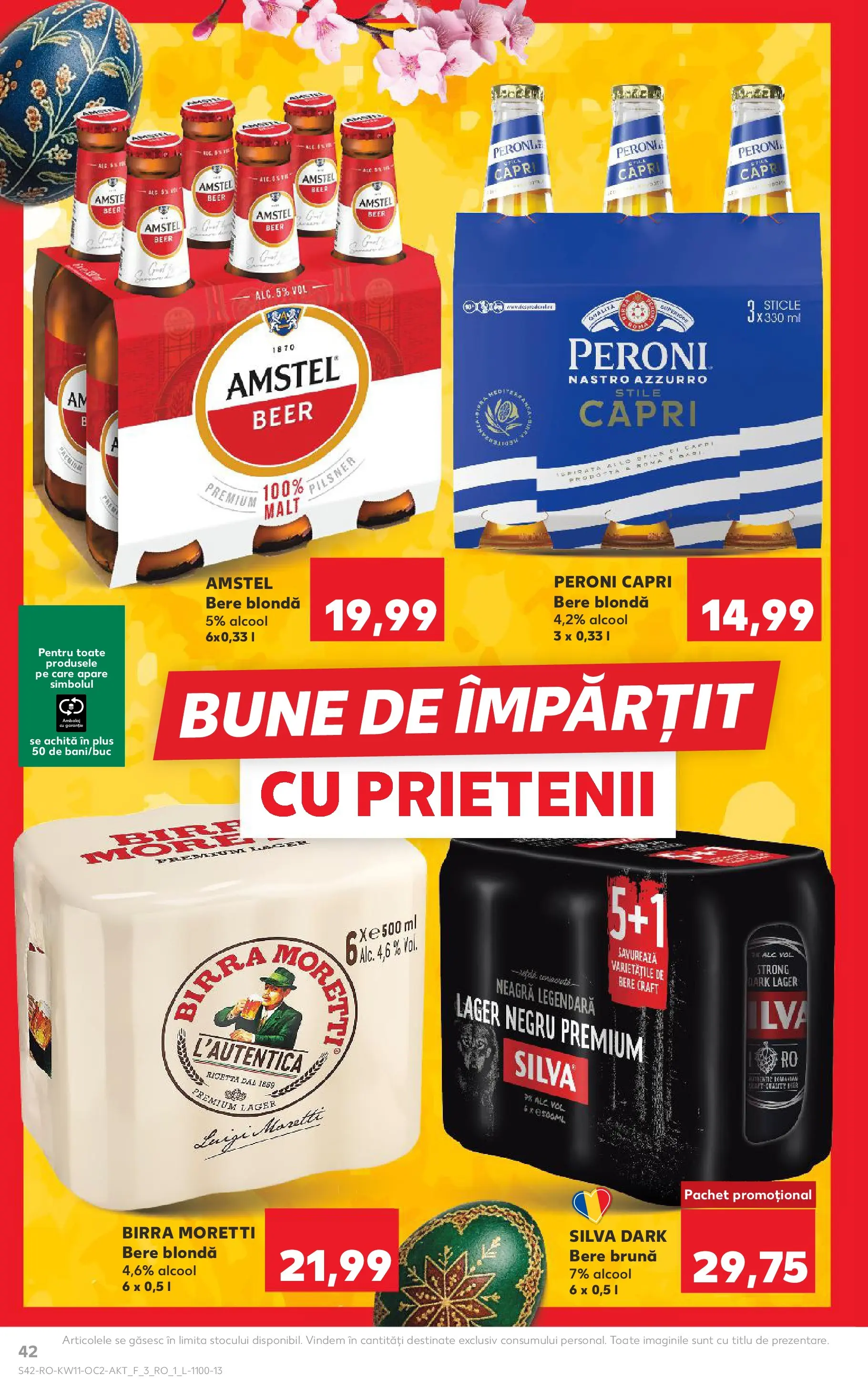 Kaufland Deva 10.03.2026 - Revista si Oferta | Pagină: 42 | Produse: Bere