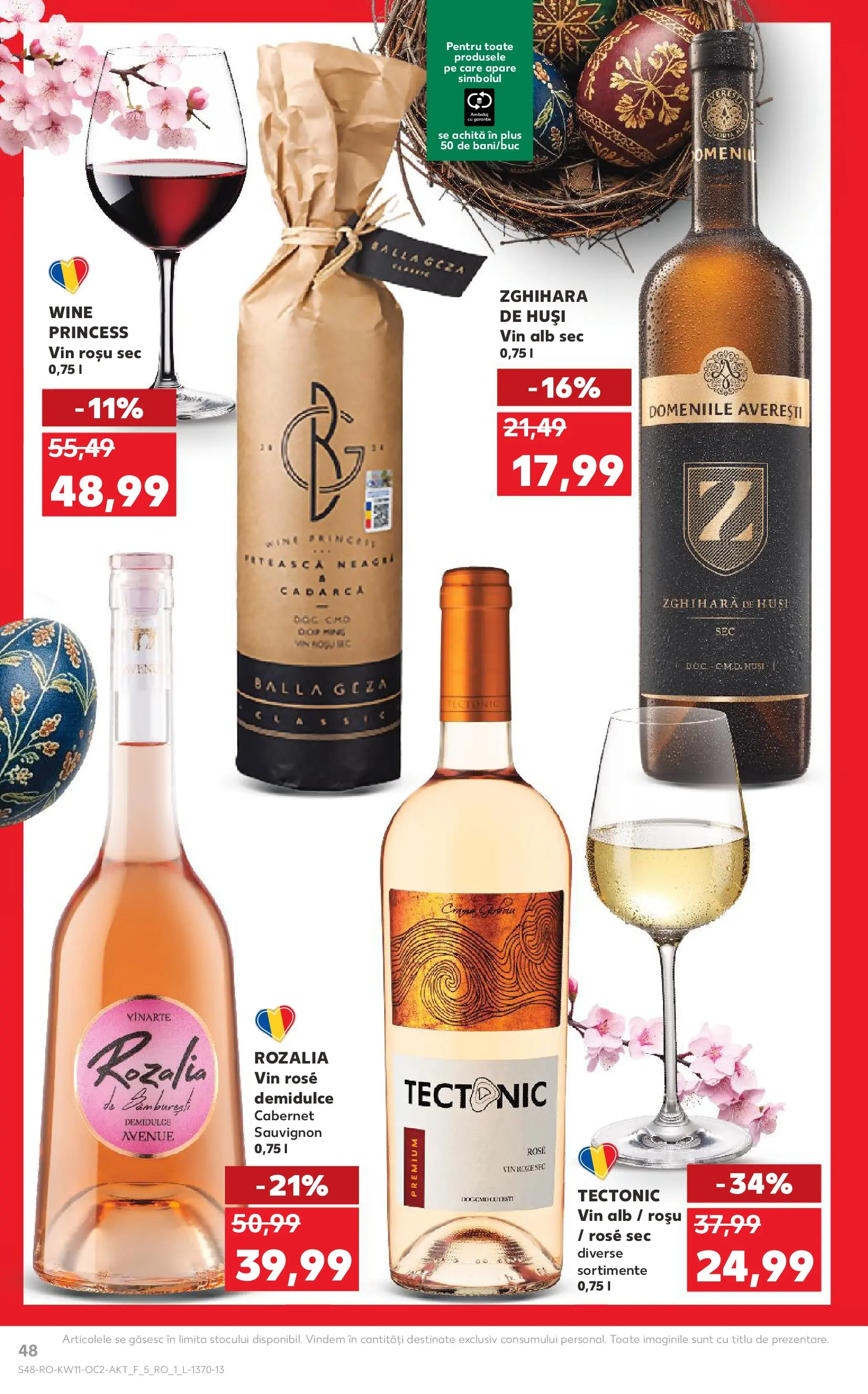 Kaufland Alexandria 11.03.2026 - Revista si Oferta | Pagină: 48 | Produse: Vin