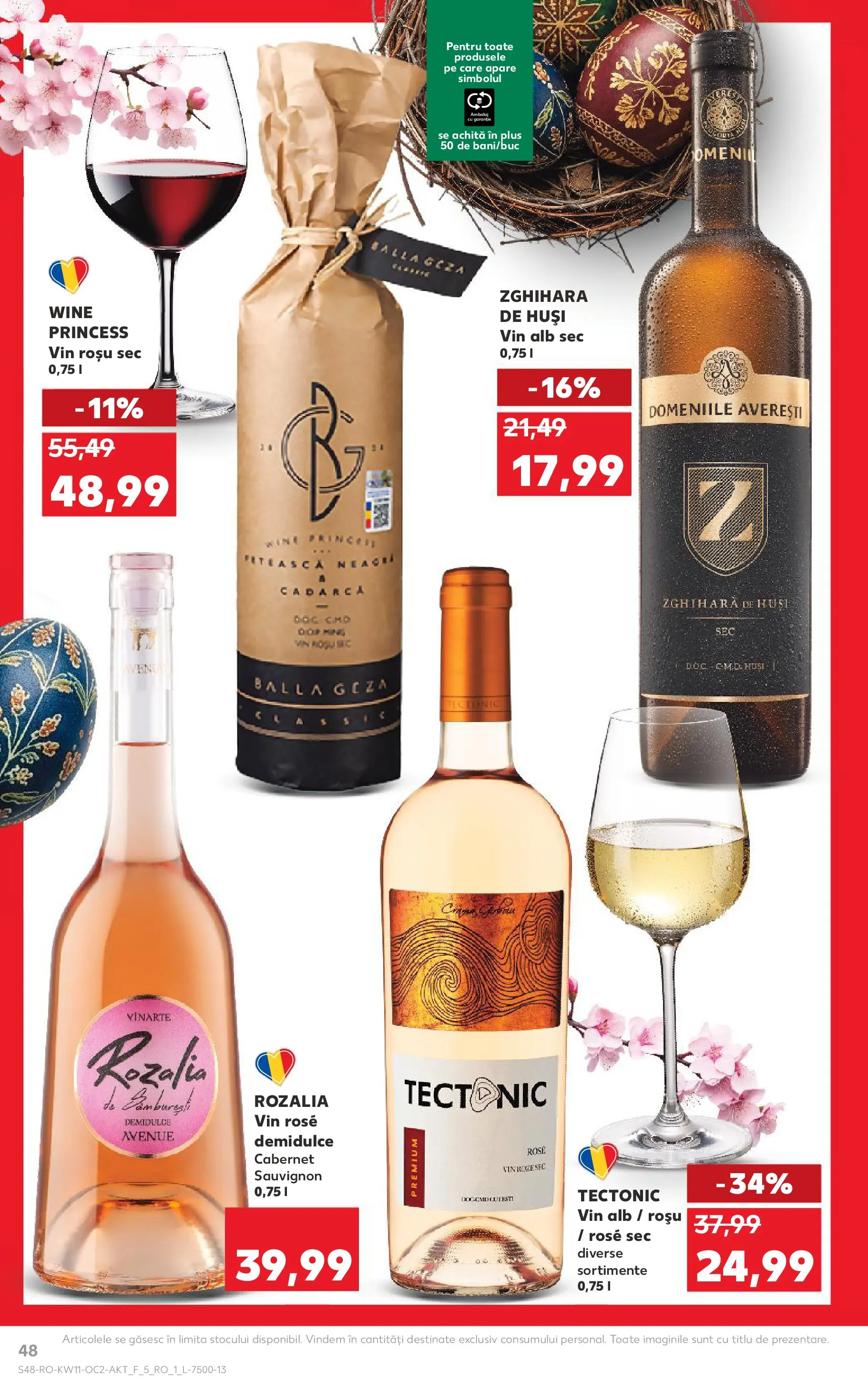 Kaufland Viseu de Sus 11.03.2026 - Revista si Oferta | Pagină: 48 | Produse: Vin