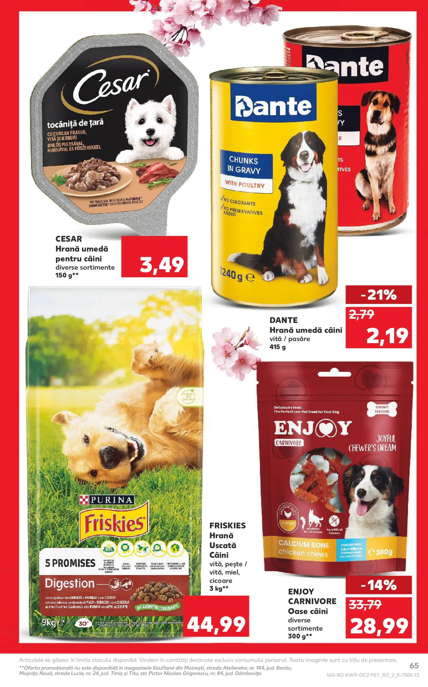 Kaufland Viseu de Sus 11.03.2026 - Revista si Oferta | Pagină: 65 | Produse: Pară, Pește