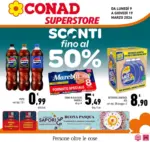 Conad Adriatico Soc.Coop. SCONTI FINO AL 50% - al 19.03.2026