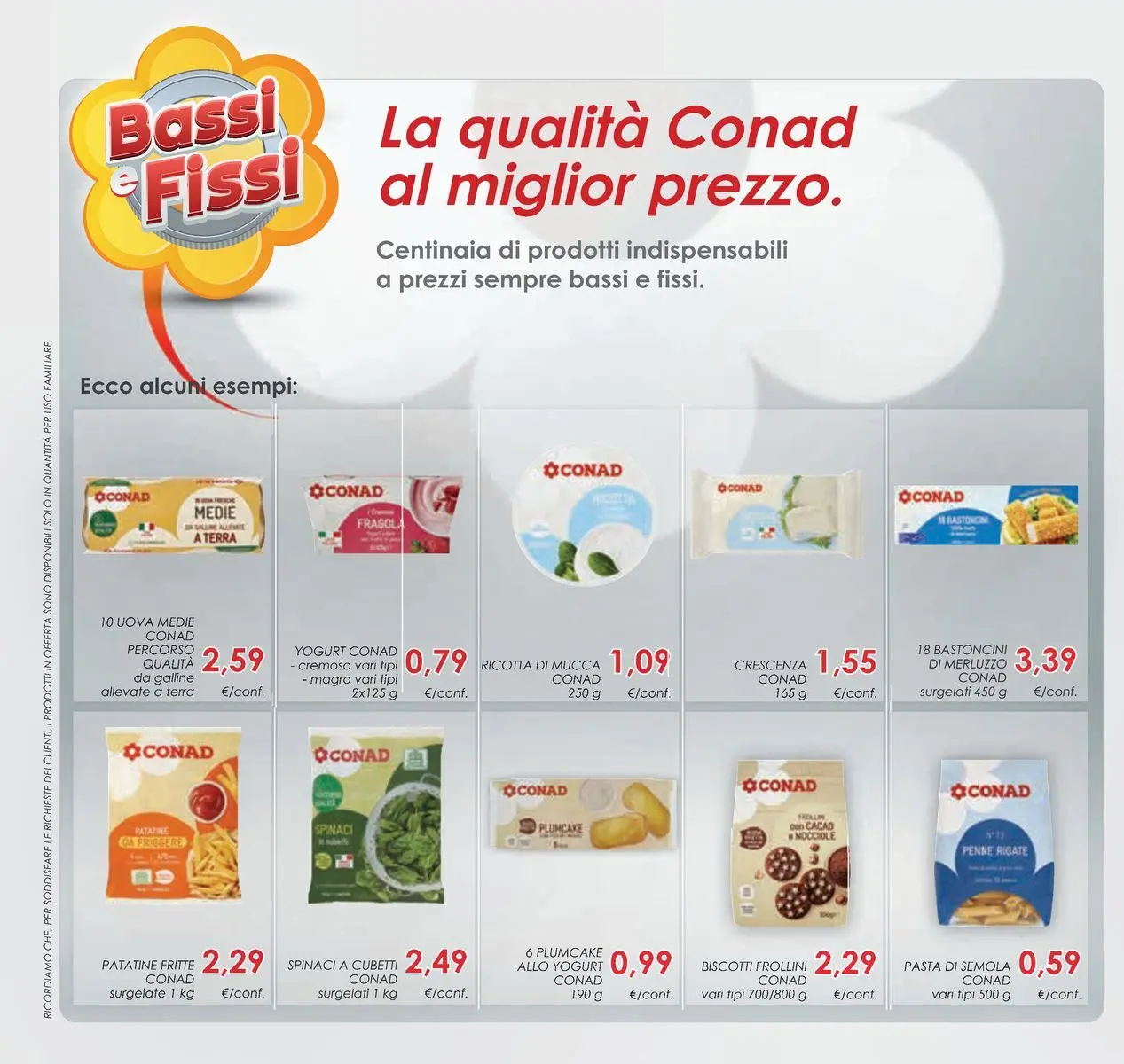 Volantino Conad dal 11/03/2026 > Anteprima | Pagina: 32 | Prodotti: Biscotti, Nocciole, Crescenza, Terra