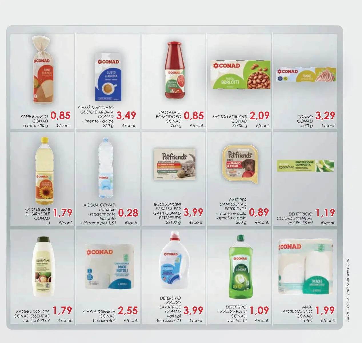 Volantino Conad dal 11/03/2026 > Anteprima | Pagina: 33 | Prodotti: Pollo, Manzo, Pomodoro, Tonno