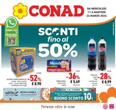 Anteprima del volantino Offerte - Sconti fino al 50% valido a partire dal 10.03.2026