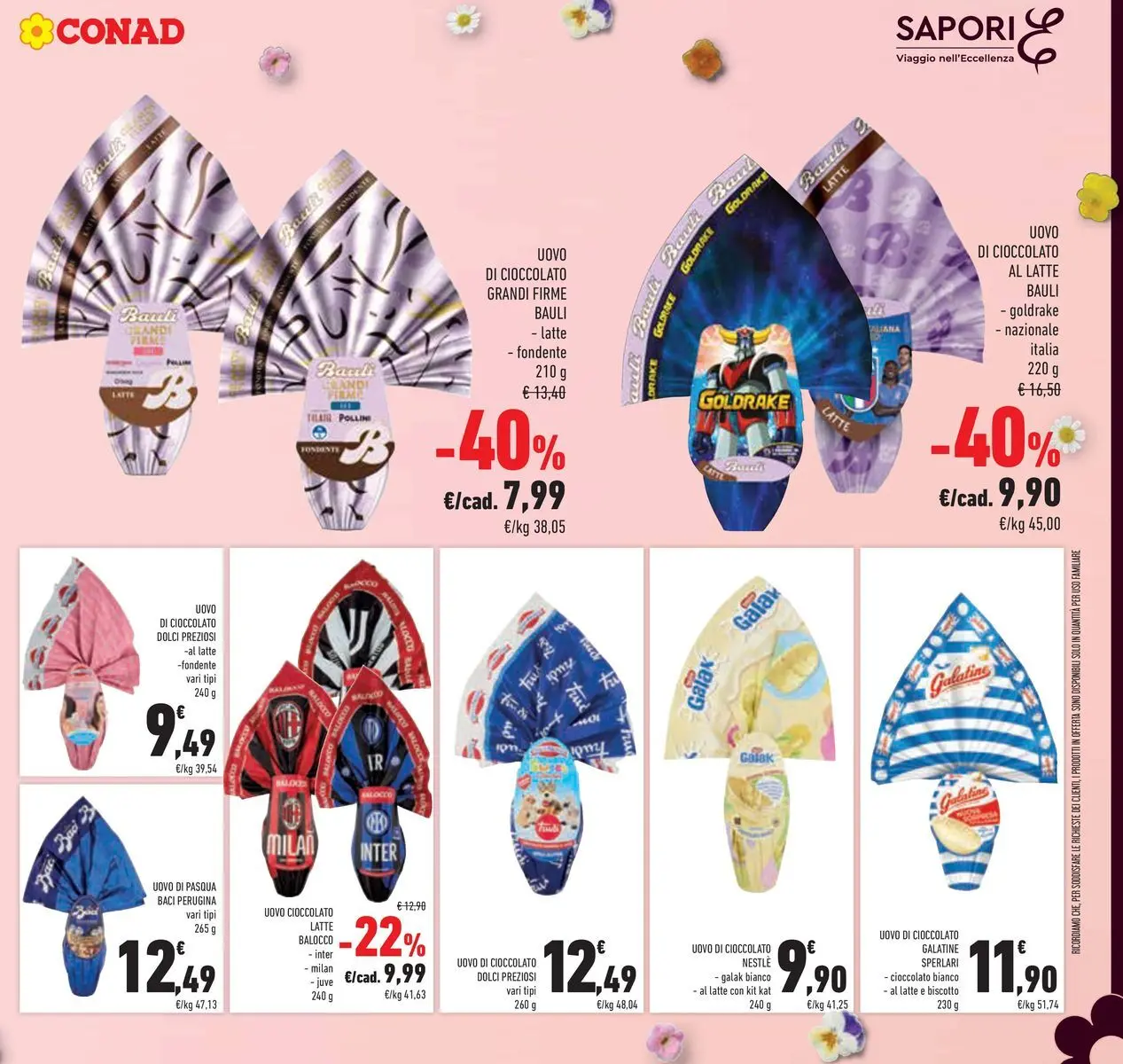 Volantino Conad dal 11/03/2026 > Anteprima | Pagina: 19 | Prodotti: Cioccolato, Latte, Uovo di pasqua