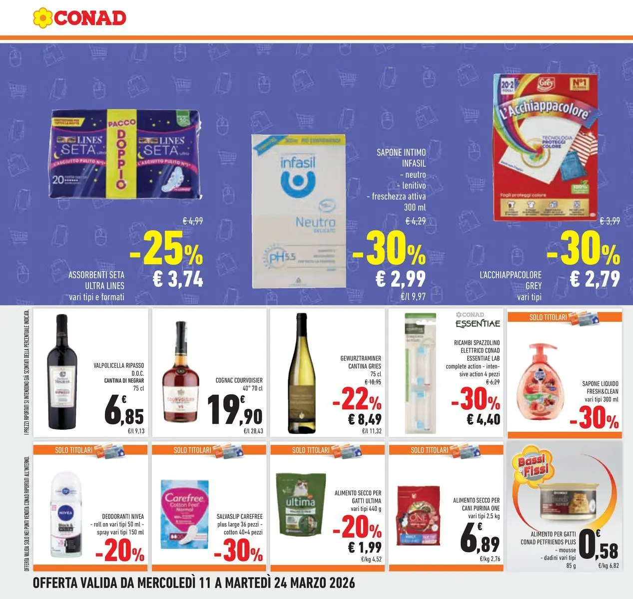 Volantino Conad dal 11/03/2026 > Anteprima | Pagina: 34 | Prodotti: Sapone, Spazzolino, Intimo, Spazzolino elettrico