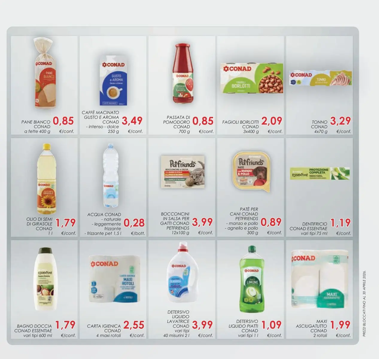 Volantino Conad dal 11/03/2026 > Anteprima | Pagina: 37 | Prodotti: Paté, Pane, Caffè, Olio