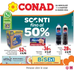 Anteprima del volantino Offerte - Sconti fino al 50% valido a partire dal 10.03.2026