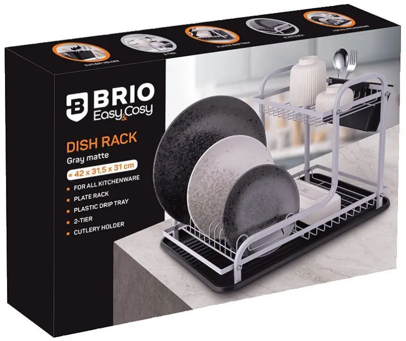 BRIO Сушилник Easy&Cosy 42 x 31,5 x 31 см