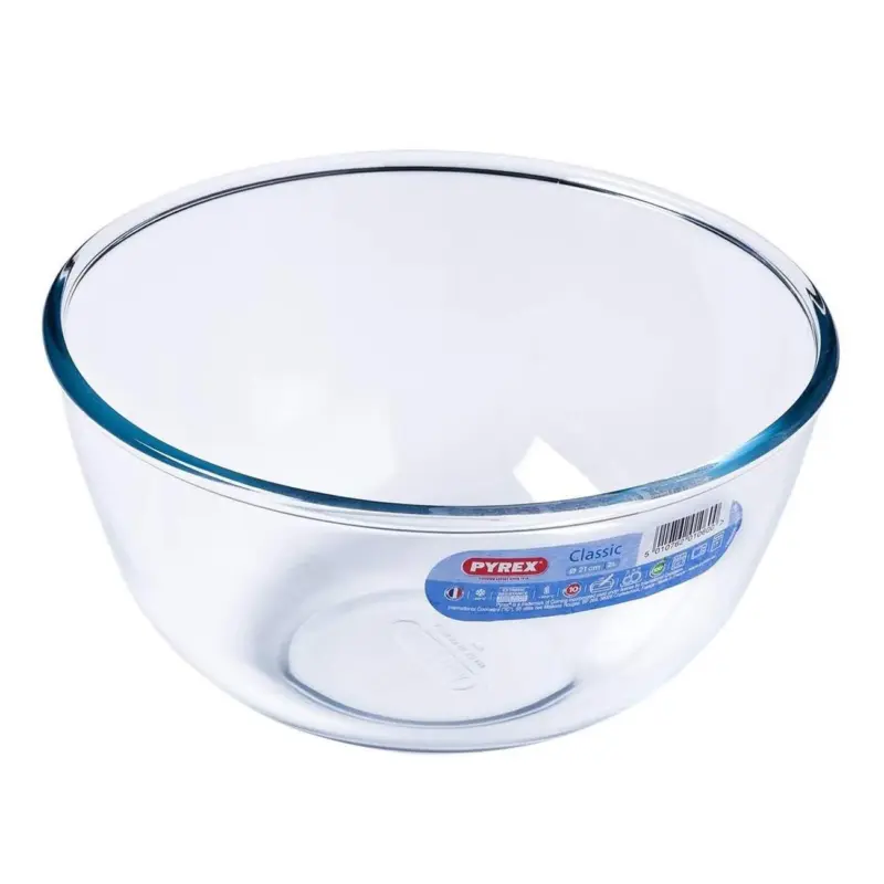 Купа PYREX стъклена, огнеупорна &Oslash;21 см