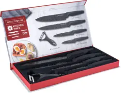 ROYALTY LINE Комплект ножове с белачка 5 части
