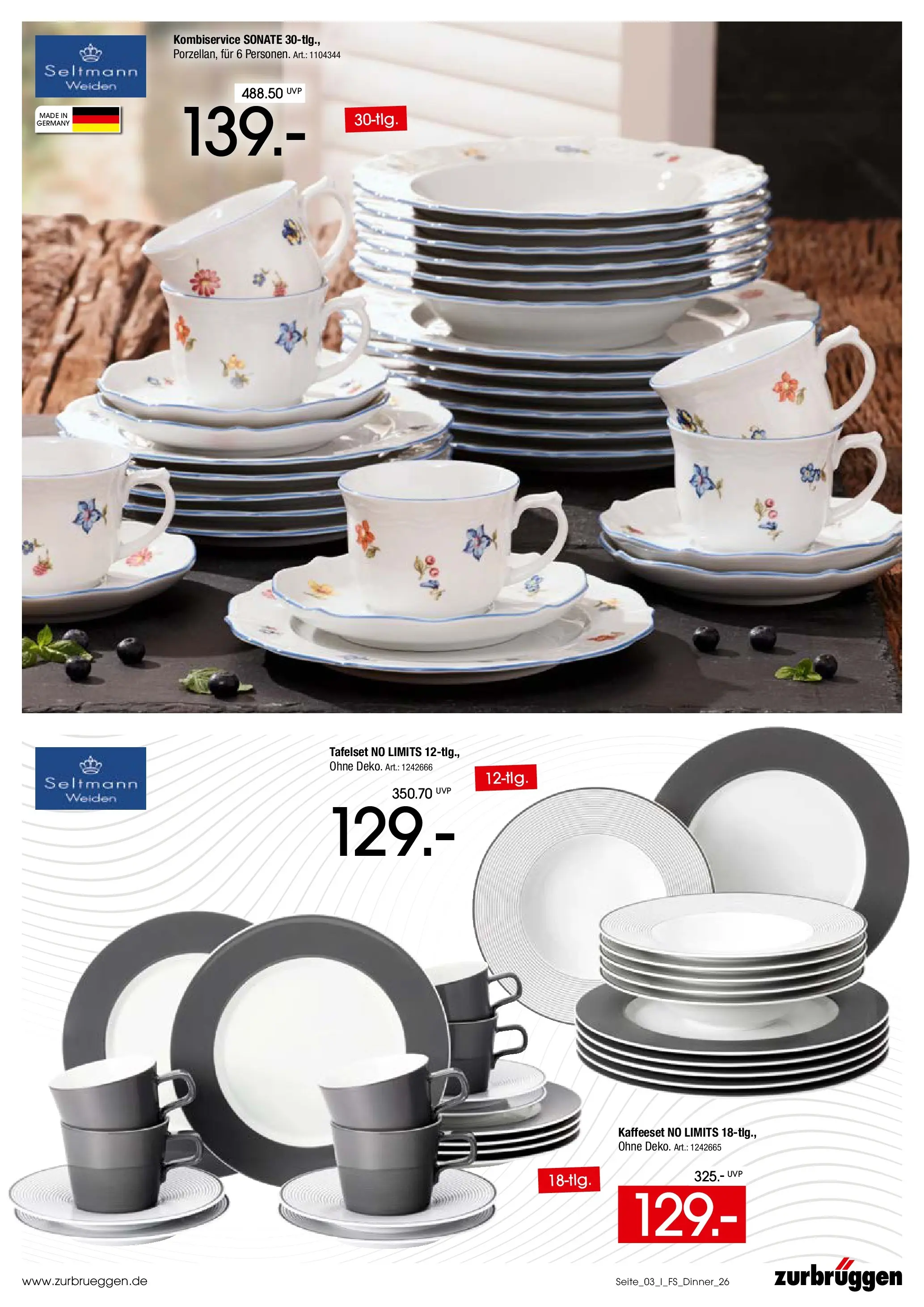 Zurbrüggen - Zurbrüggen: Exklusive Markenauswahl (ab 10.03.2026) zum Blättern | Seite: 3