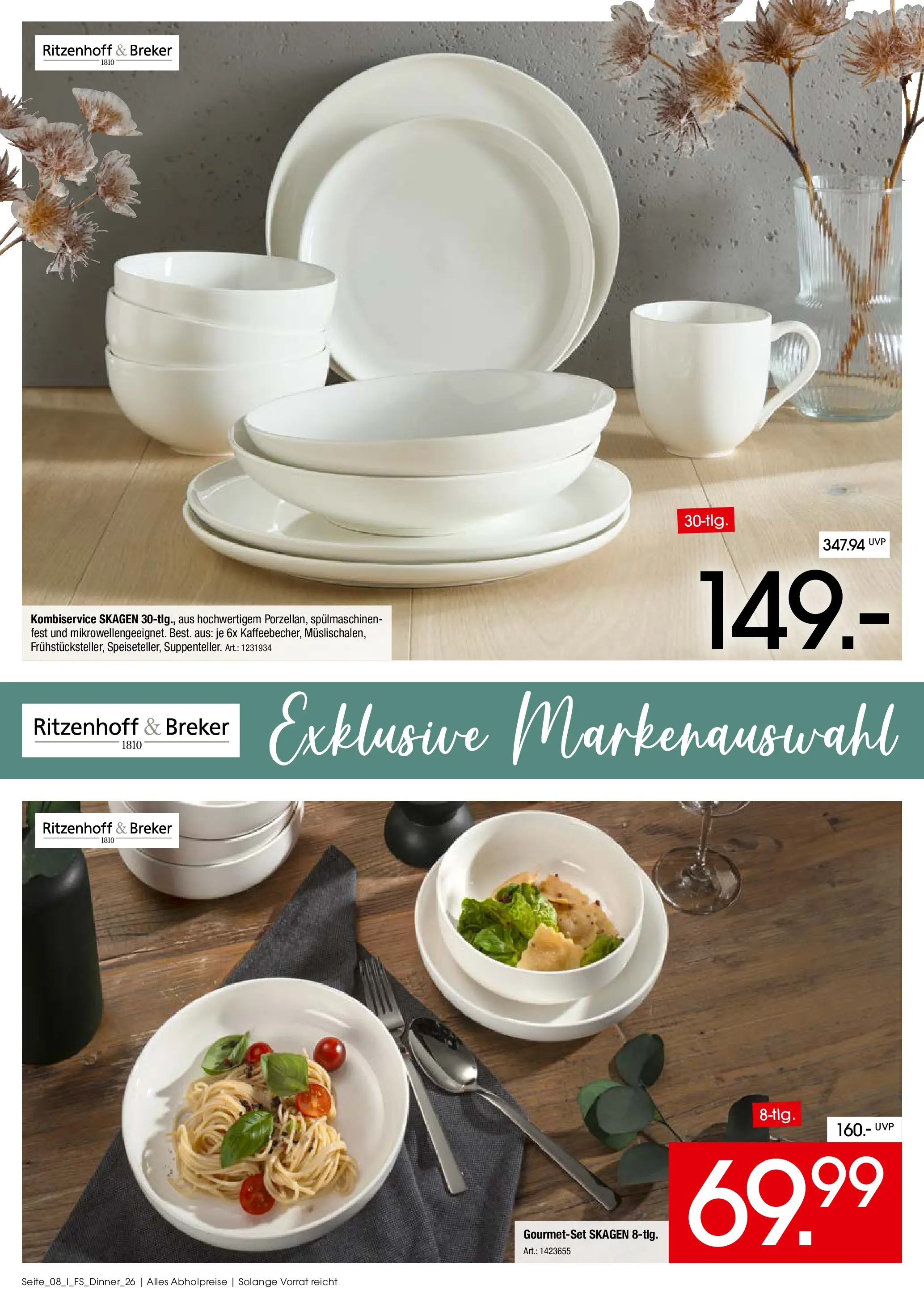 Zurbrüggen - Zurbrüggen: Exklusive Markenauswahl (ab 10.03.2026) zum Blättern | Seite: 8