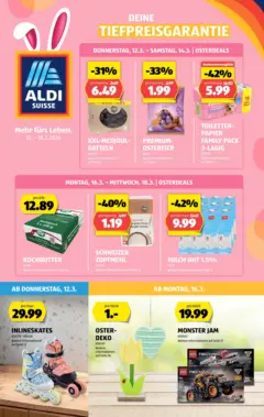 Aldi - Aldi Suisse: Wochenangebote ab 11.03.2026 gültig