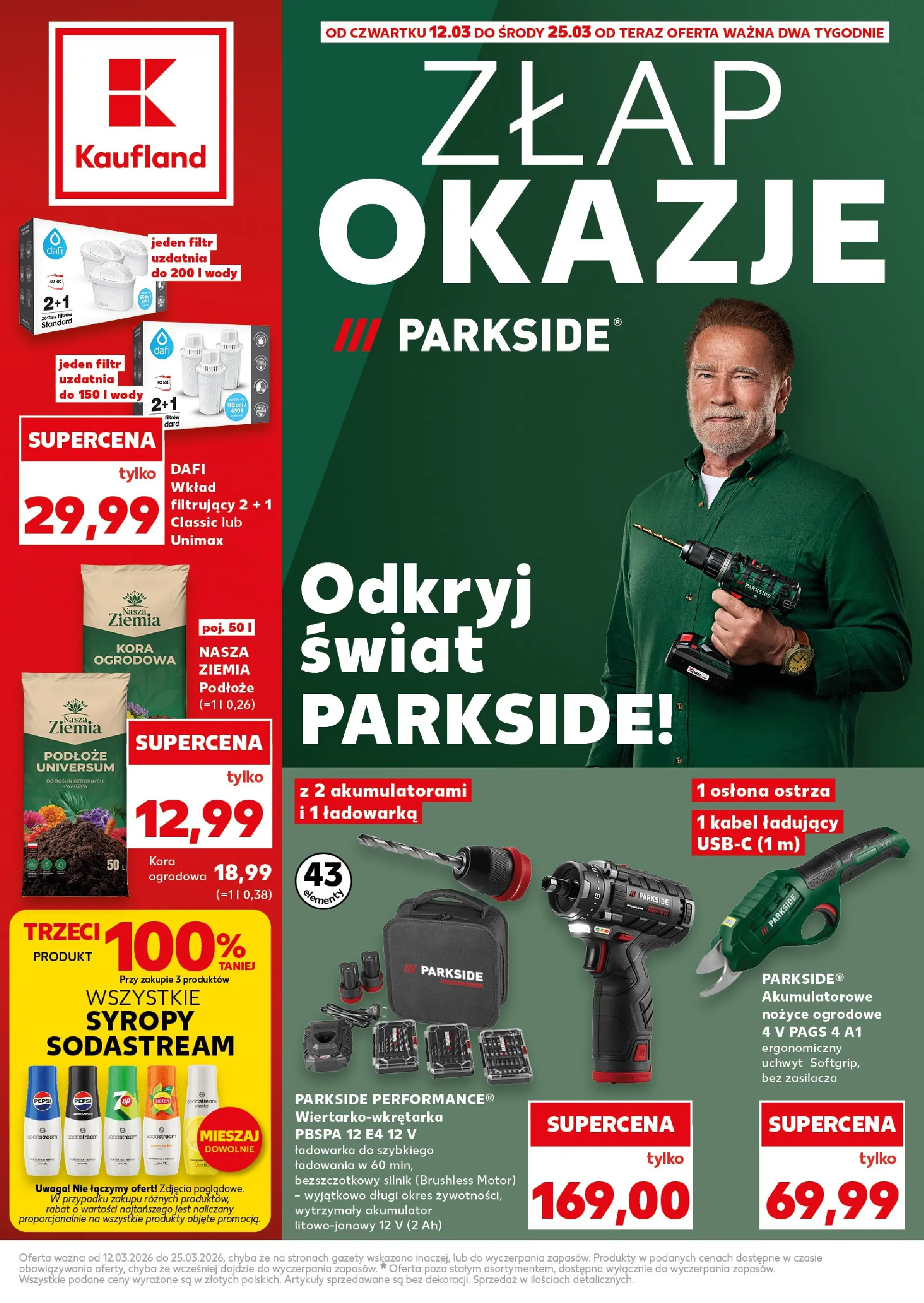 Kaufland gazetka - Złap Okazje od 12.03.2026 - od jutra PDF | Strona: 1