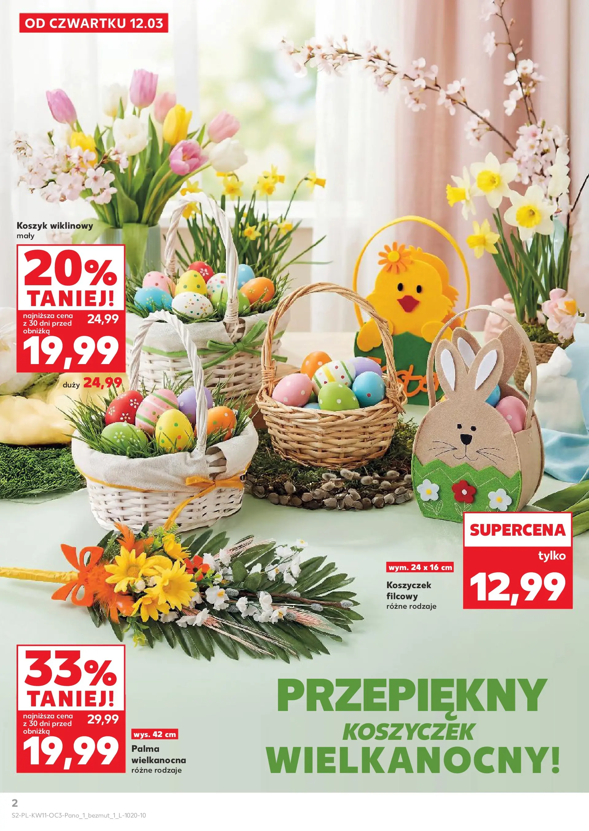 Kaufland gazetka - Dom na Wielkanoc od 12.03.2026 - od jutra PDF | Strona: 2