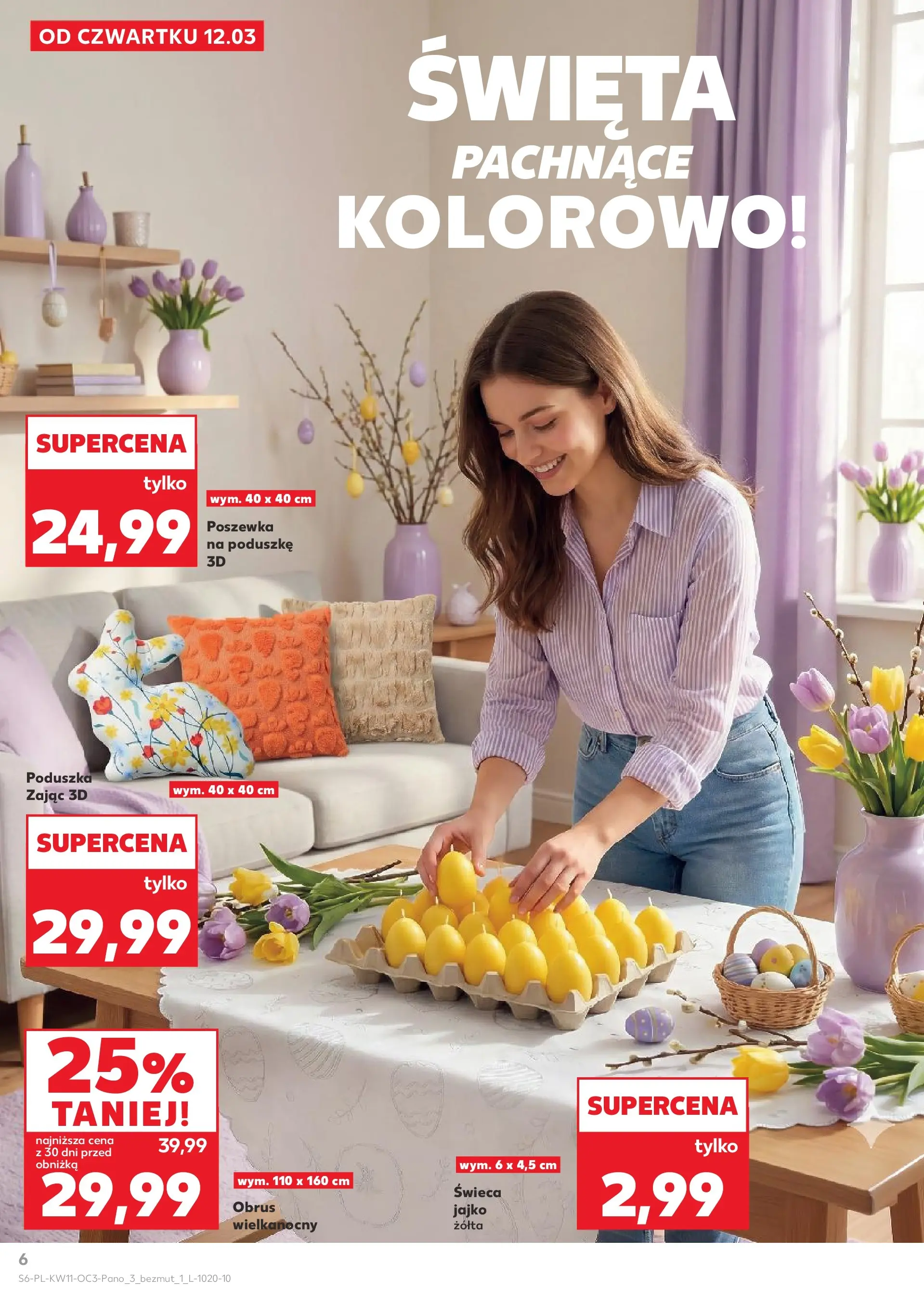 Kaufland gazetka - Dom na Wielkanoc od 12.03.2026 - od jutra PDF | Strona: 6