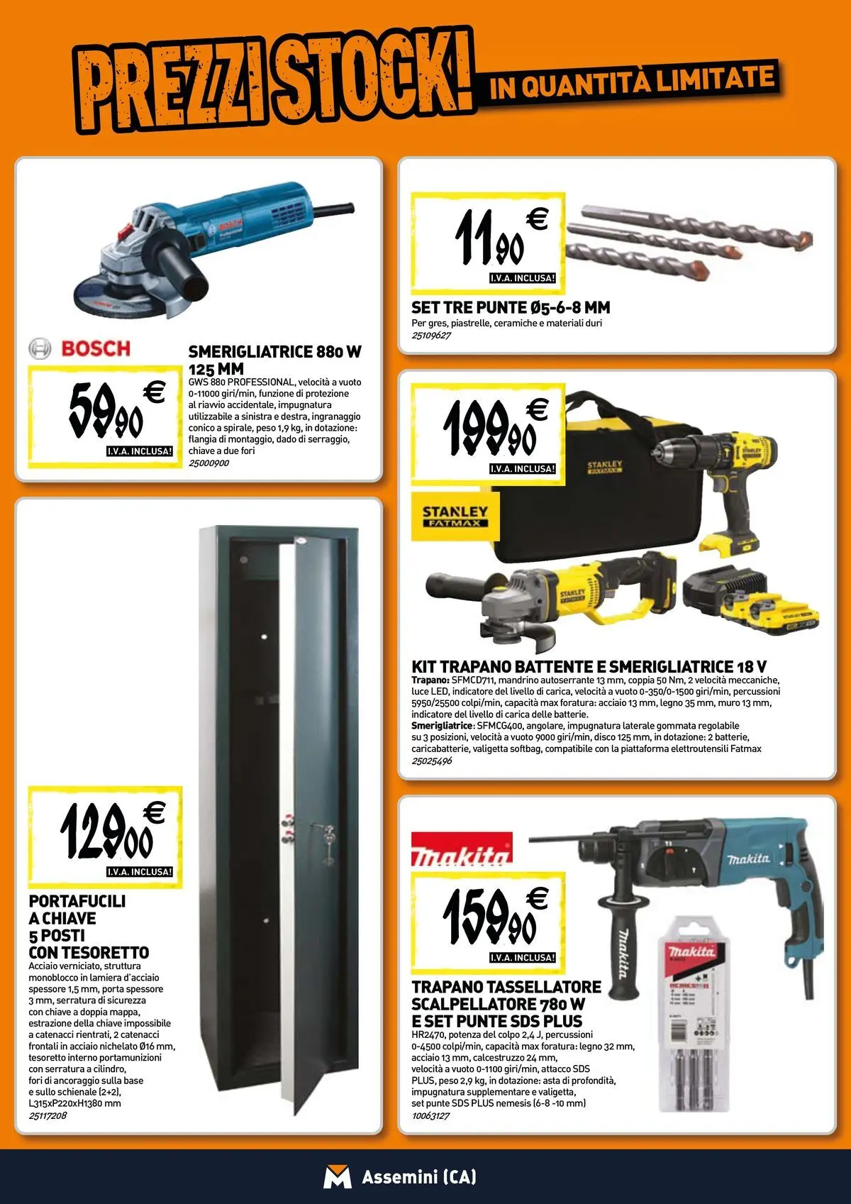 Nuovo TECNOMAT - Straordinari prezzi stock! dal 12/03/2026 > offerte anteprima 🛍️ | Pagina: 20 | Prodotti: Trapano, Disco, Smerigliatrice, Valigetta