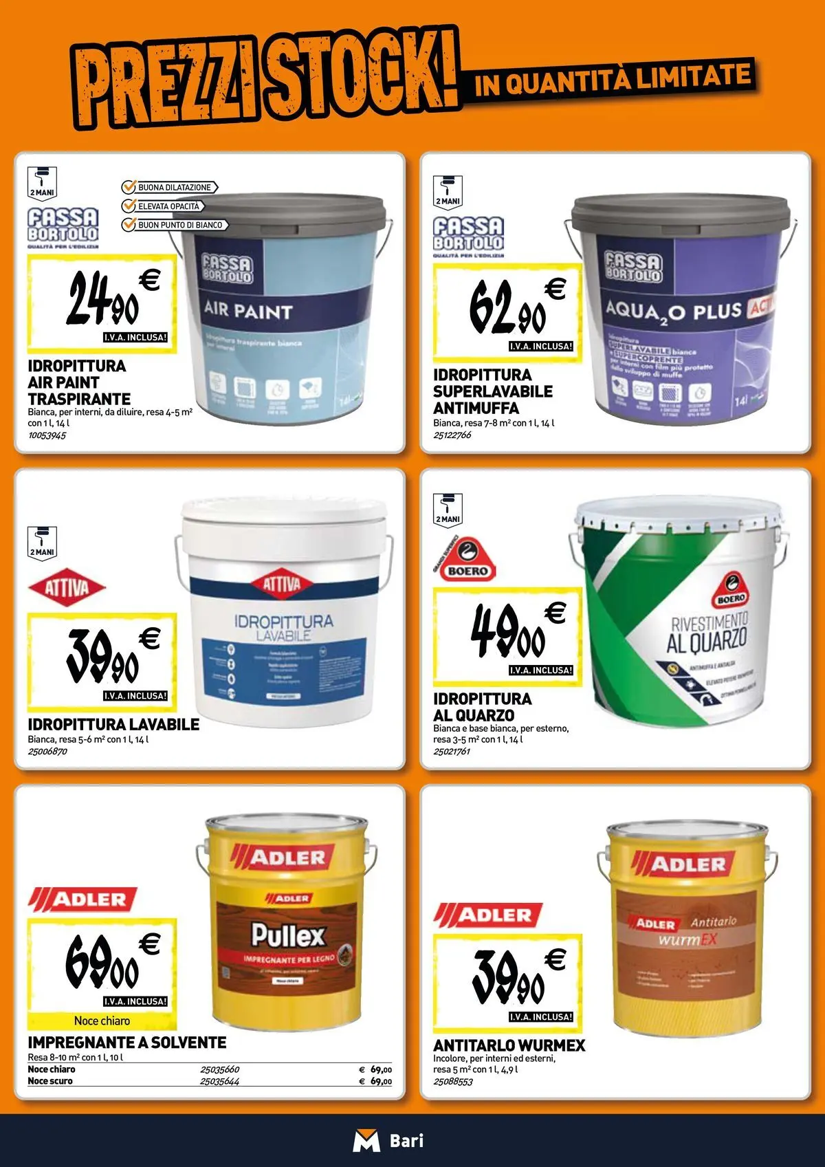 Nuovo Tecnomat catalogo Bari dal 12/03/2026 > offerte anteprima 🛍️ | Pagina: 12 | Prodotti: Impregnante
