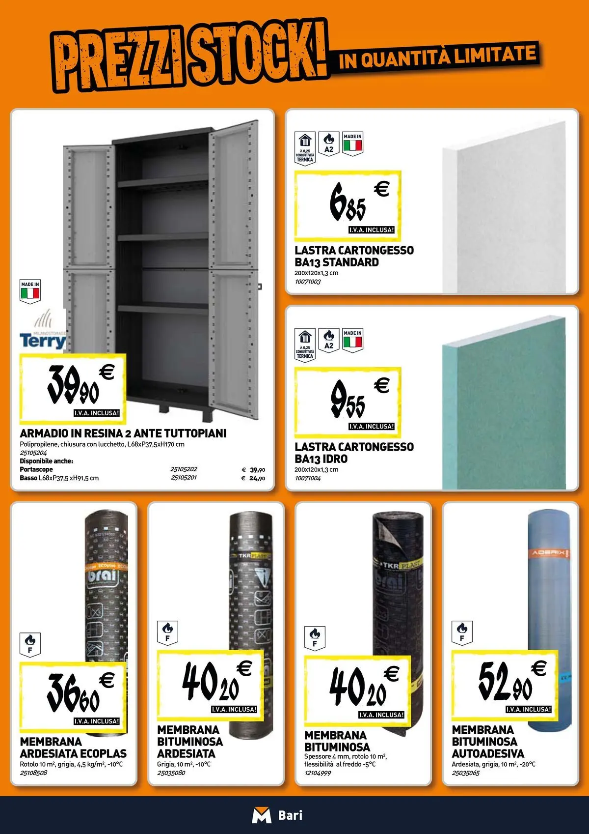 Nuovo Tecnomat catalogo Bari dal 12/03/2026 > offerte anteprima 🛍️ | Pagina: 16 | Prodotti: Armadio