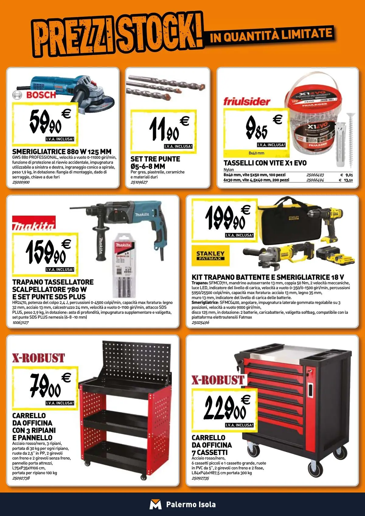 Nuovo TECNOMAT - Straordinari prezzi stock! dal 12/03/2026 > offerte anteprima 🛍️ | Pagina: 20 | Prodotti: Trapano, Disco, Smerigliatrice, Valigetta