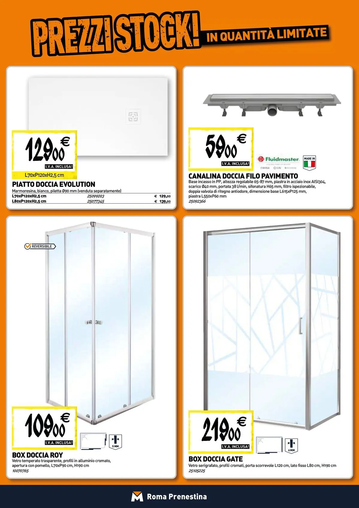 Nuovo Tecnomat catalogo Roma dal 12/03/2026 > offerte anteprima 🛍️ | Pagina: 2 | Prodotti: Pavimento, Box doccia, Piatto, Doccia