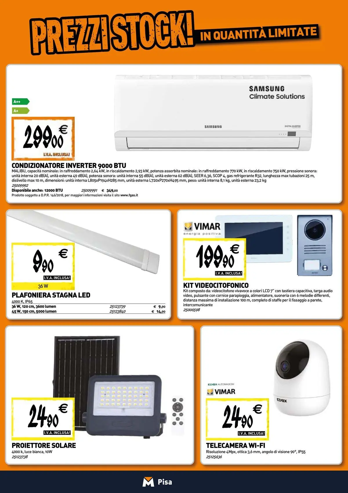 Nuovo TECNOMAT - Straordinari prezzi stock! dal 12/03/2026 > offerte anteprima 🛍️ | Pagina: 13 | Prodotti: Tastiera, Audio, Condizionatore, Samsung