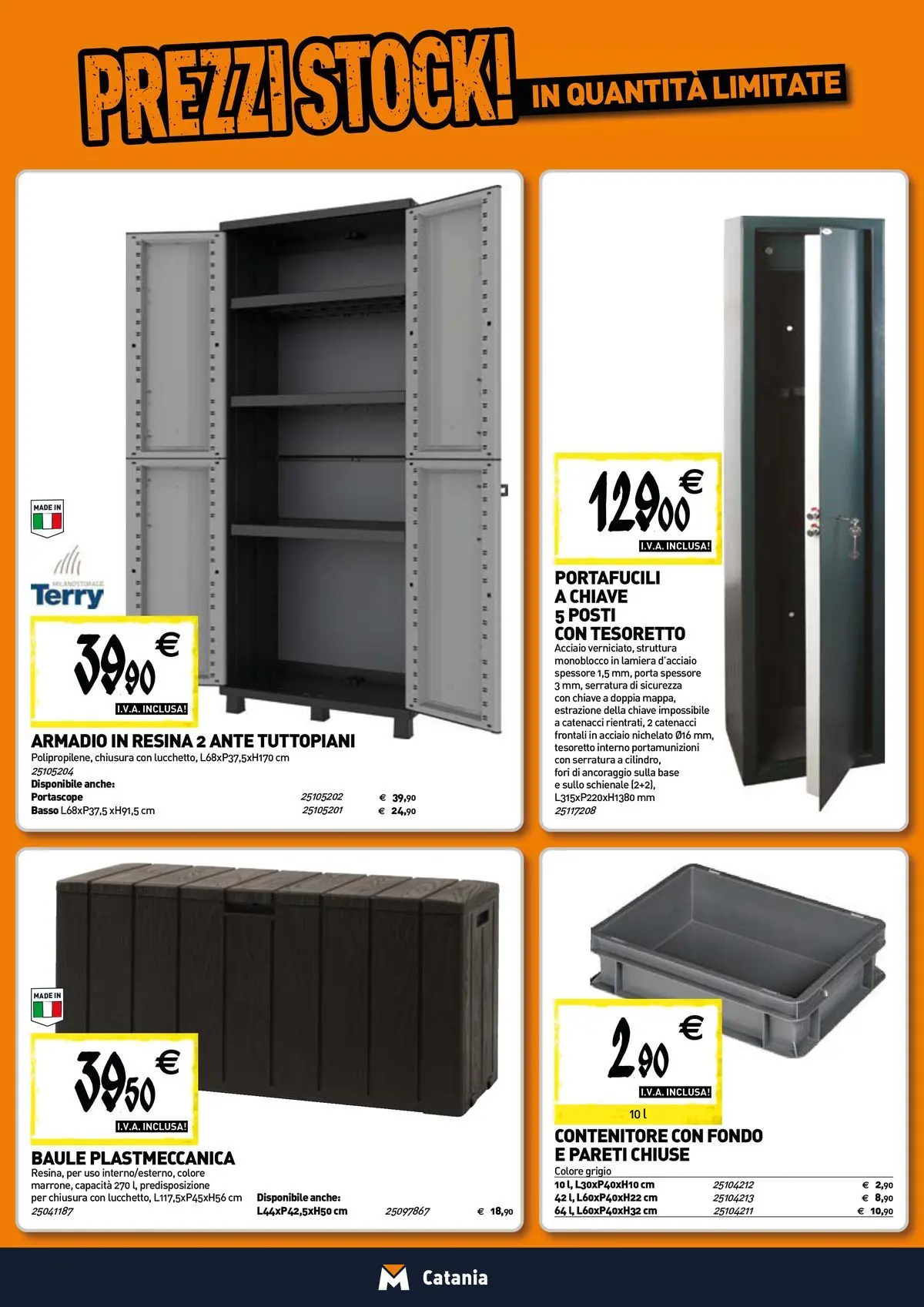 Nuovo TECNOMAT - Straordinari prezzi stock! dal 12/03/2026 > offerte anteprima 🛍️ | Pagina: 15 | Prodotti: Baule, Contenitore, Armadio