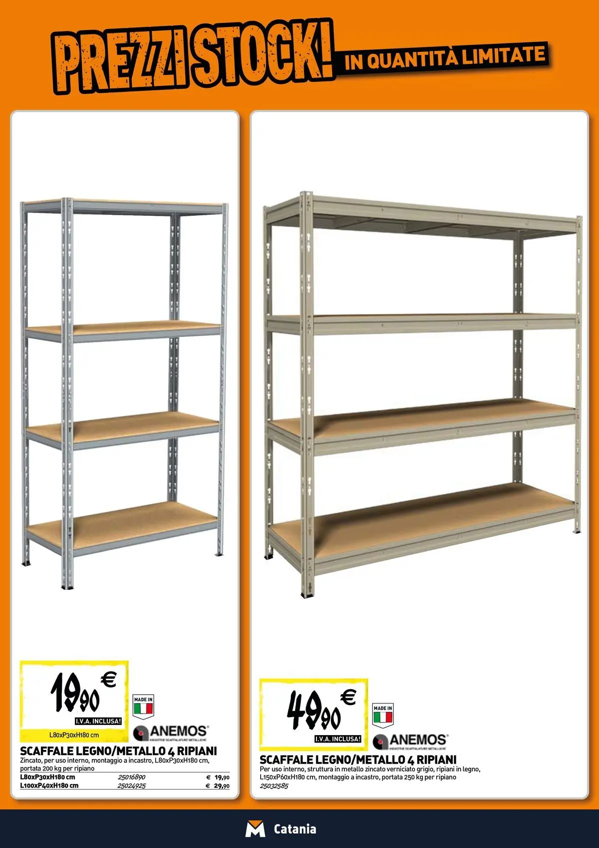 Nuovo TECNOMAT - Straordinari prezzi stock! dal 12/03/2026 > offerte anteprima 🛍️ | Pagina: 16 | Prodotti: Ripiano, Scaffale