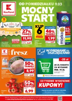 Pogląd oferty "Kaufland gazetka - Mocny start" - ważna od 09.03.2026