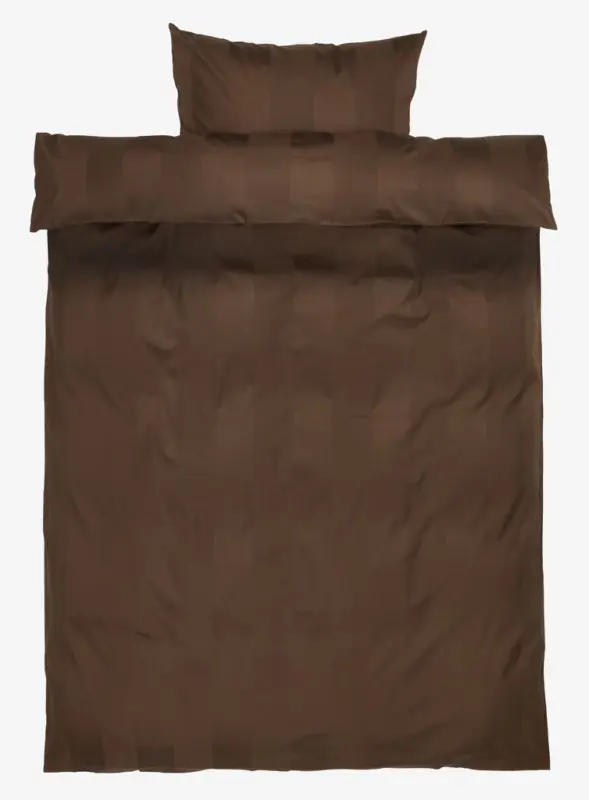 JYSK Спално бельо BARBO сатен 140x200 кафяво