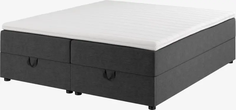JYSK Pat continental 160x200cm HOLDA STORAGE Gri-40