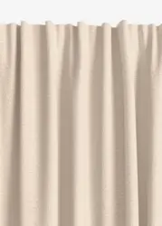 JYSK Завеса ERKEN 1x140x245 светлокремава