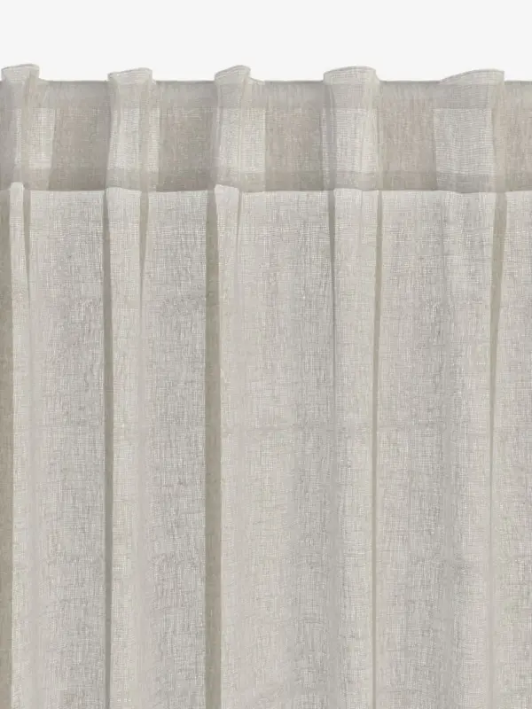 JYSK Завеса UNNEN 1x140x300 пясък, ленен вид