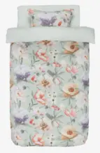 JYSK JYSK Спално бельо с чаршаф ERNA сатен 140x200 зелено - до 18-03-26