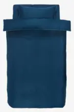 JYSK JYSK Спално бельо с чаршаф SANNA 140x200 тъмносиньо - до 18-03-26
