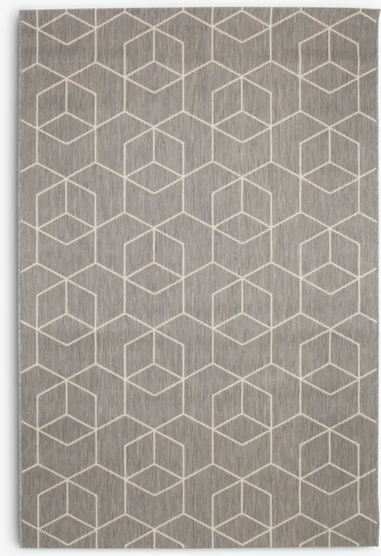 JYSK Килим BALSATRE 160x230 сиво/бяло