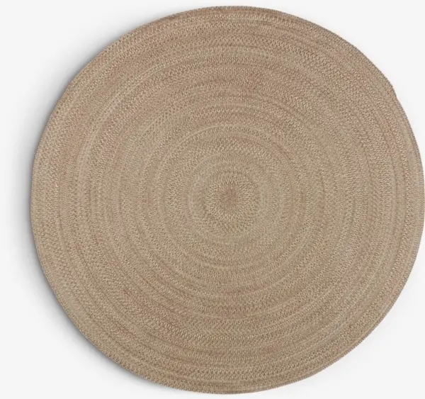 JYSK Килим MASKROS &Oslash;160 сивокафяво/бежово