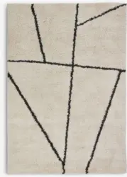 JYSK Килим ODON 135x190 цвят крем